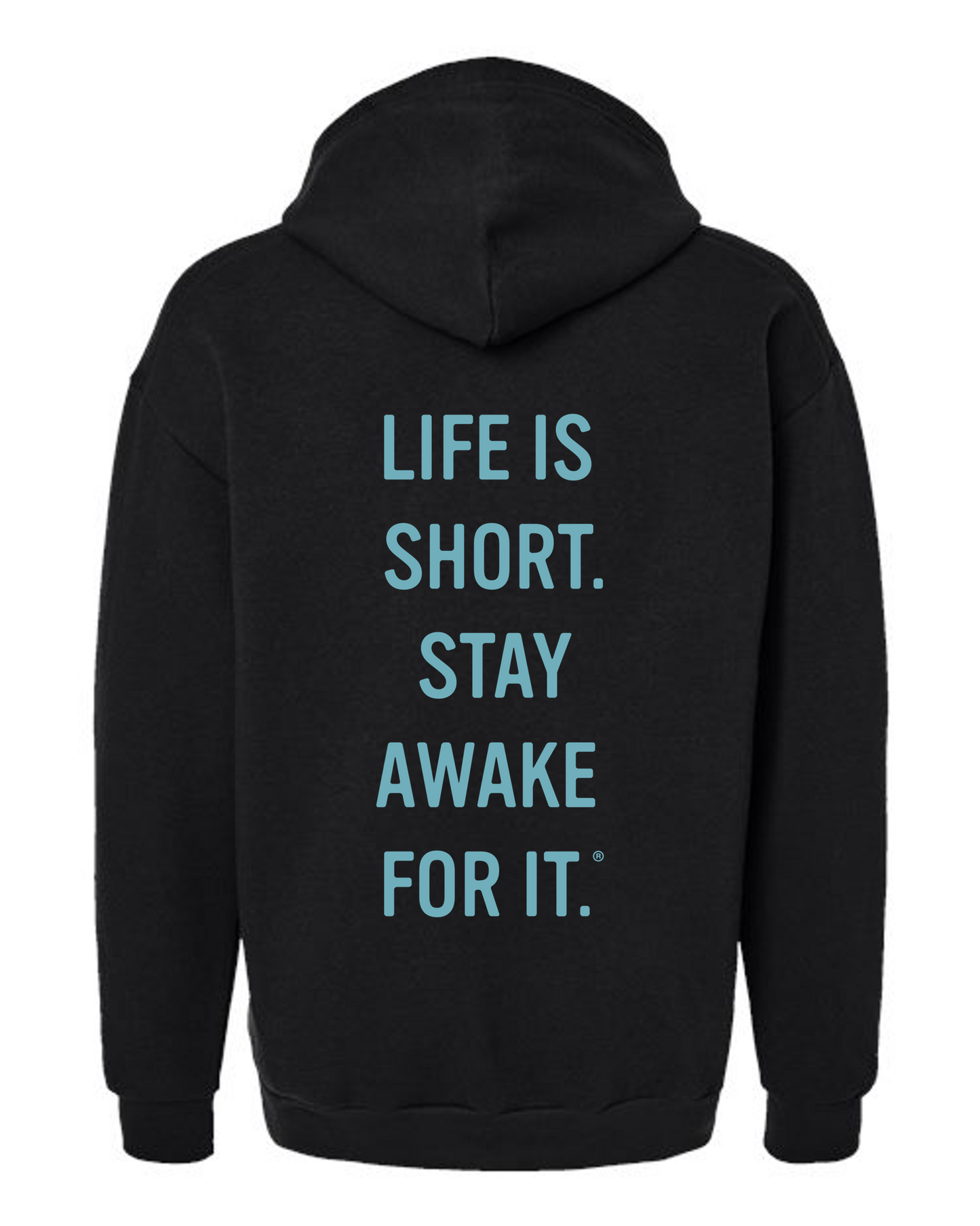 American Apparel Unisex Black ReFlex Fleece Hoodie