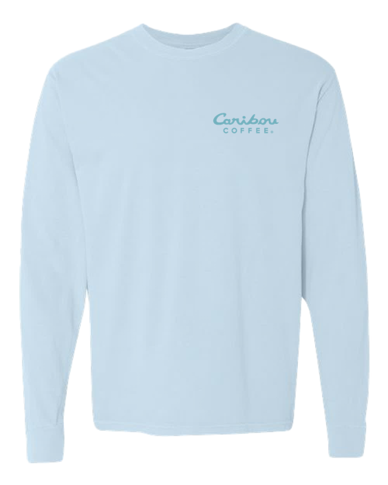 Caribou Comfort Colors Men's Chambray 6.1 Oz. Long-Sleeve T-Shirt