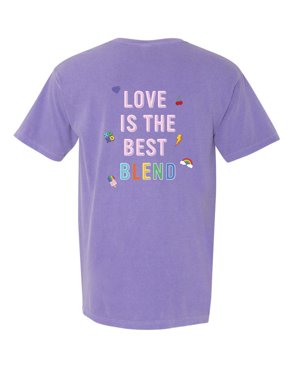 Comfort Colors Men's Violet 6.1 Oz. T-Shirt