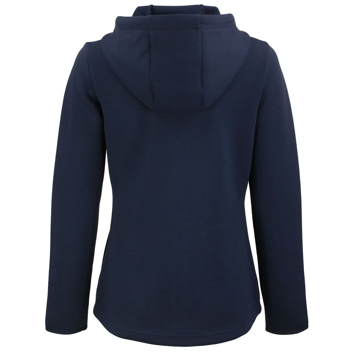 Cutter & Buck Women's Navy Blue Roam Epic Comfort Recycled Full Zip Hooded Jacket