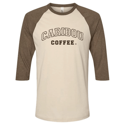 American Apparel Unisex Heather Bone/Heather Army CVC Three-Quarter Sleeve Tee