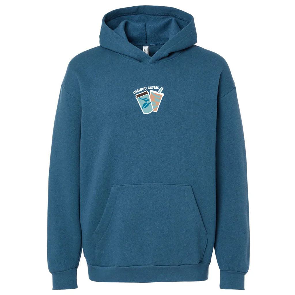 American Apparel Unisex Sea Blue ReFlex Fleece Hoodie
