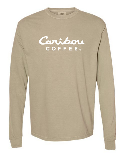 Comfort Colors Men's Khaki 6.1 Oz. Long-Sleeve T-Shirt