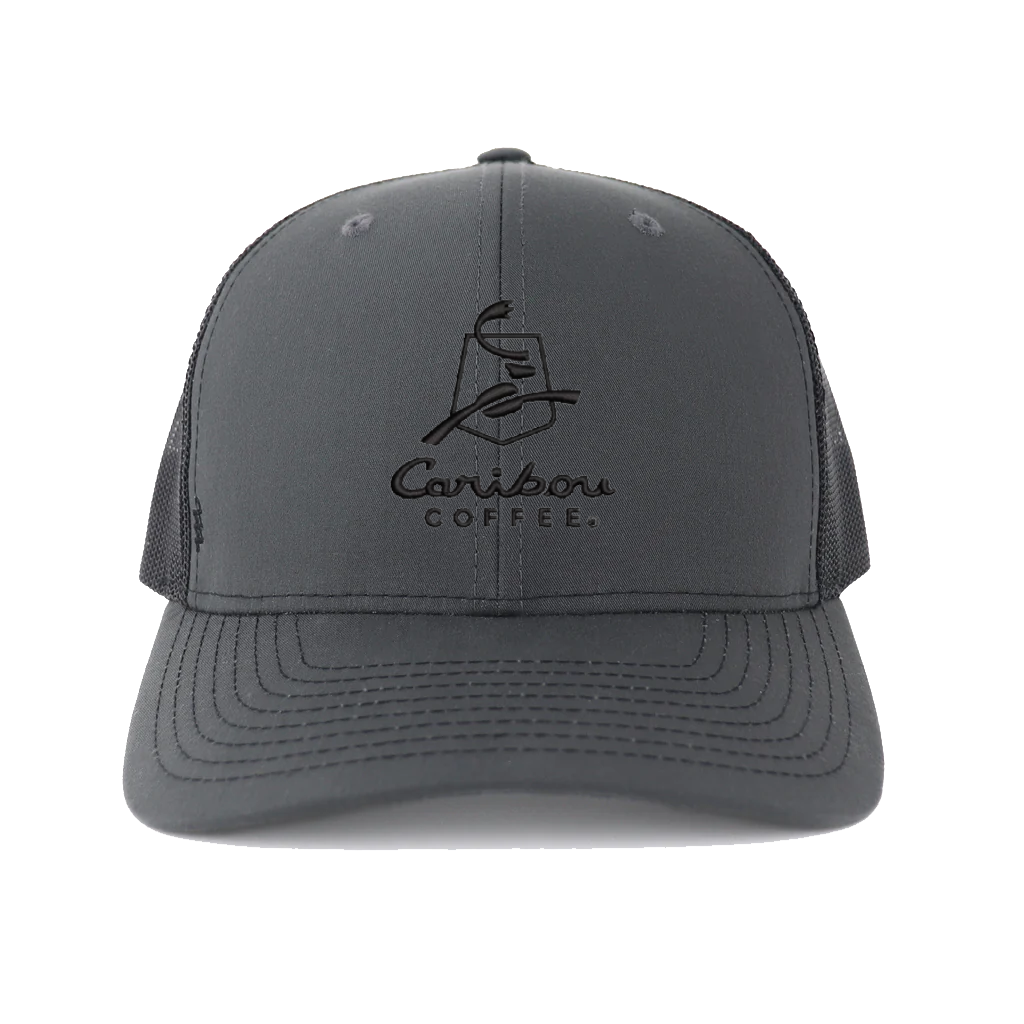 Zusa Charcoal/Black Open Road Trucker Cap