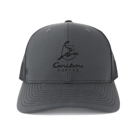 Zusa Charcoal/Black Open Road Trucker Cap