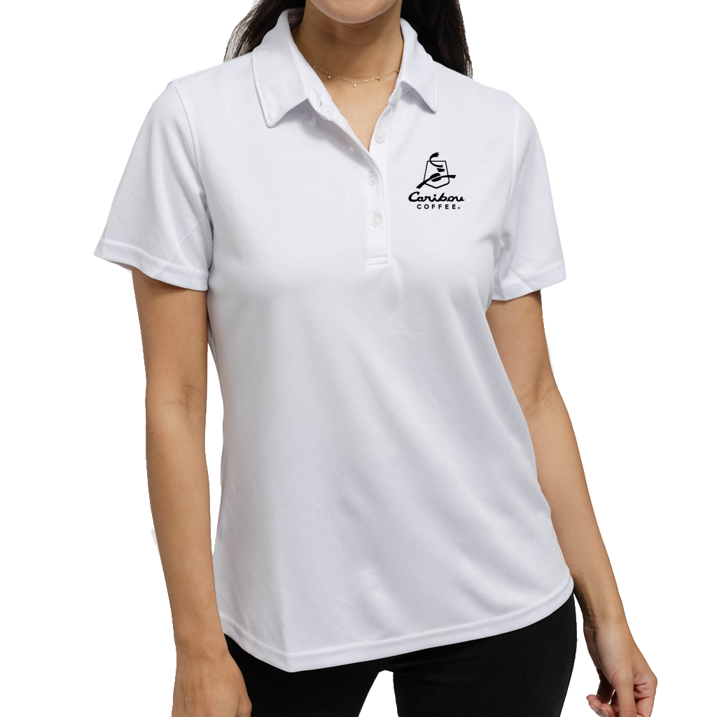 Zusa Women's White Everyday Pique Premium Polo