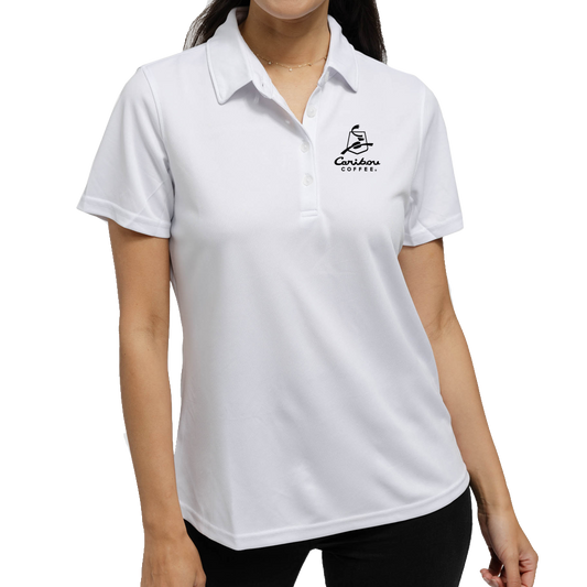 Zusa Women's White Everyday Pique Premium Polo