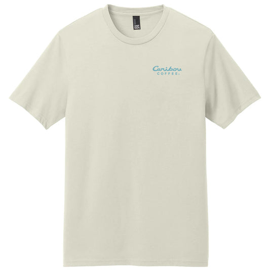 District Unisex White Onyx Perfect Weight Icon Tee