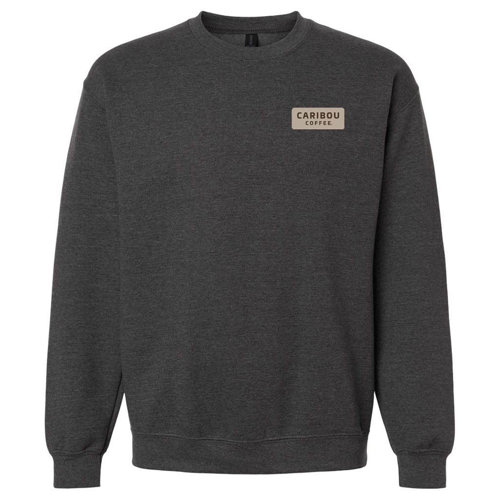 Gildan Unisex Fan Charcoal Heather Heavy Blend Crewneck Sweatshirt