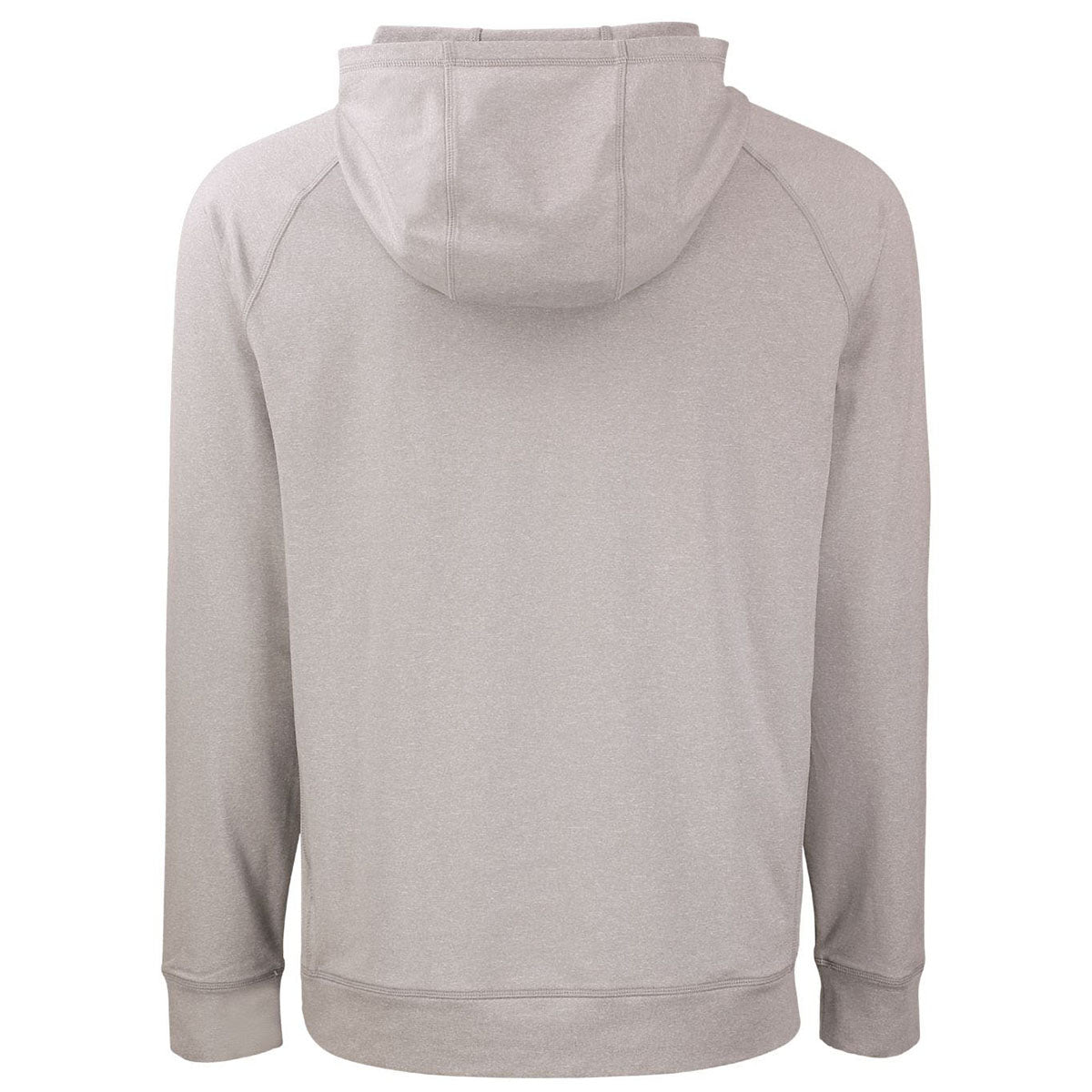 Cutter & Buck Men's Polished Heather Adapt Knit Recycled Heathered Hooded Pullover