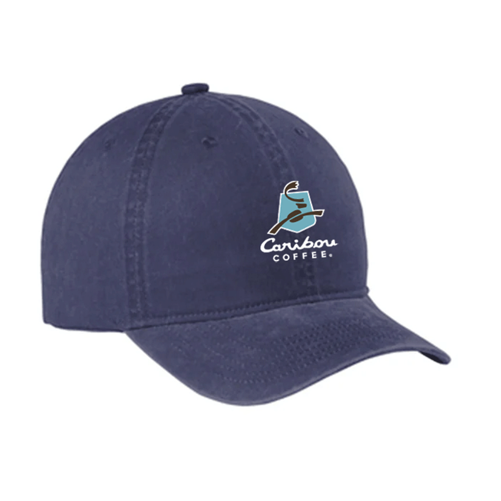 Port Authority Denim Blue Beach Wash Cap