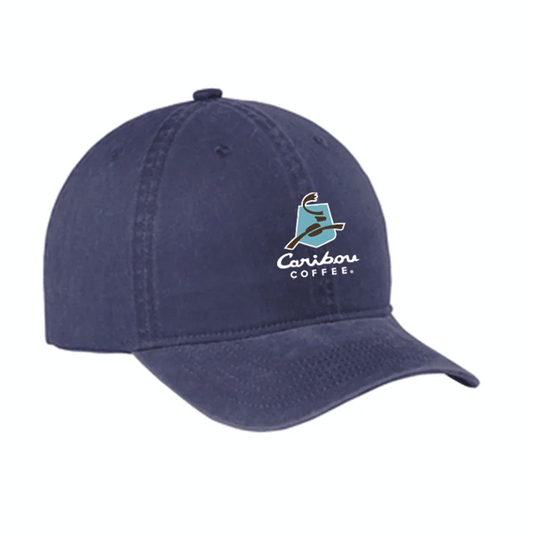 Port Authority Denim Blue Beach Wash Cap