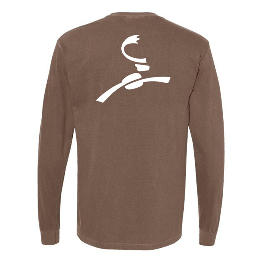 Comfort Colors Unisex Espresso Garment-Dyed Heavyweight Long Sleeve T-Shirt