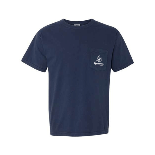 Comfort Colors Unisex True Navy Garment-Dyed Heavyweight Pocket T-Shirt