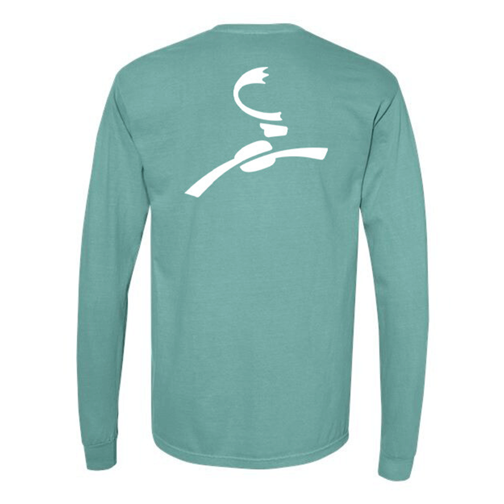 Comfort Colors Unisex Seafoam Garment-Dyed Heavyweight Long Sleeve T-Shirt