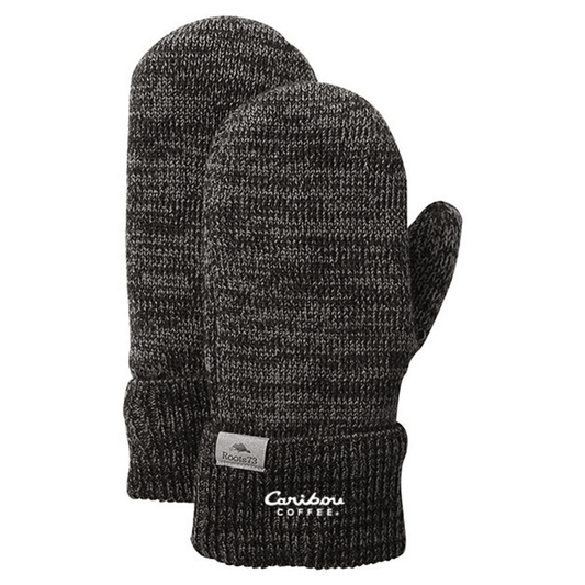 Roots73 Smoke Heather Maplelake Knit Mittens