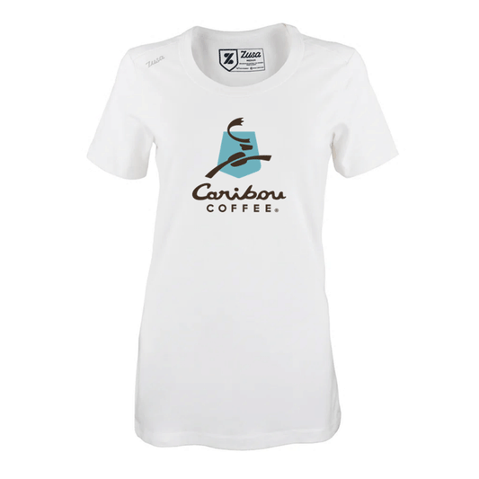 Zusa Women's White Peachy Tee